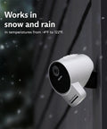 Outdoor Security Camera Series 2 With 1080p Video Wireless And Wired Motion Alerts And AI Threat Detection Keeps Your Home On Lock mounted on wall.