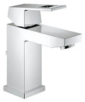 Eurocube Single-Handle Bathroom Faucet With SilkMove Precision, StarLight Shine, EcoJoy Water Savings, Solid Brass Body