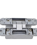 Hidden 3D Adjustable Door Hinge For Concealed Flush Mount Installation, Slick Ultra Smooth Quiet Indoor Door Hardware