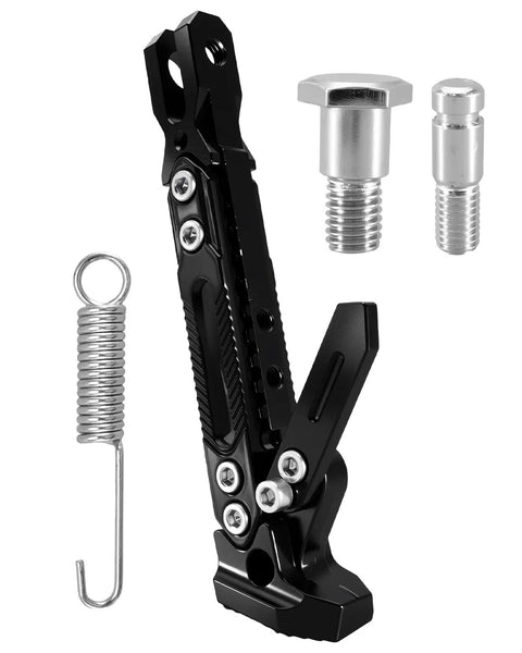 Spring Loaded Bike Kickstand For Tuttio Soleil And Tuttio Tutto Electric Dirt Bikes, Grippy Anti Slip Side Stand Replacement with bolts