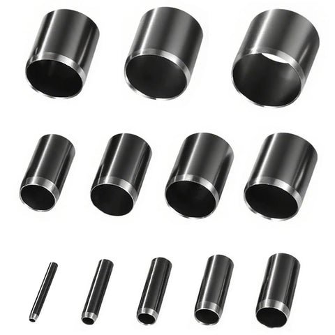 Leather Circle Cutter Tool Set 12 Piece Circle Punch Kit With Pro Grade Calibrated Diameters From 2 mm To 24 mm high carbon steel dies