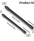 Two Half Inch Flexible Shaft Extension Extender For Tight Spaces Reach Bar For Automotive Repair, sizes 25.5cm and 35cm