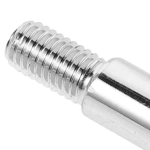 Close-up of M8 threaded section of the Two Piece M8 Threaded Bench Drill Handle with Revolving Crank.