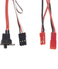 Brushed RC ESC 40A Speed Controller For 1 By 16 1 By 18 1 By 24 RC Crawlers AX24 FCX24 FCX18 wires and connectors close-up