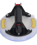 Heavy Duty Vacuum Suction Cup Lifter Tool For Glass Ceramic Tiles And Car Shells With Strong Grip Durable Abs Silicone Build top view showing base and handle.