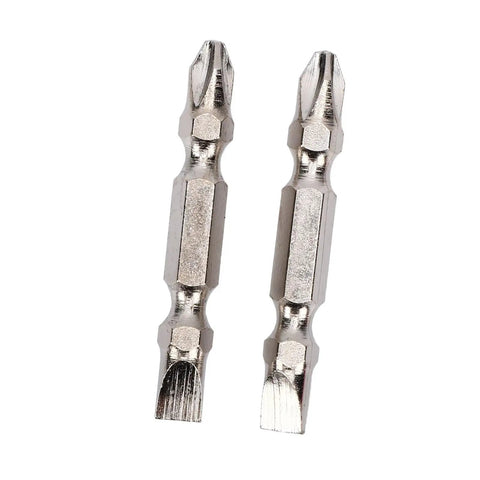 Tough As Nails Cordless Drill Set Featuring Dual Speed Control And Forward Reverse Switch Powered By Powerful Battery. Two metal screwdriver bits.