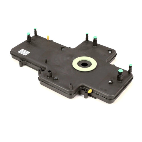 Genuine OEM Condensate Kit Replacement For S1-32816419000 Pan 80M, black plastic drain pan, top view, made in United States