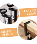 Two Pack Adjustable Rattan Furniture Clips Easy To Install Wicker Chair Fasteners For Outdoor Patio Sectional Sofa Connection