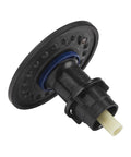Regal A38A Toilet Diaphragm Assembly Kit 3.5 GPF with natural rubber diaphragm and brass bypass, side view