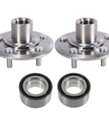 Premium Front Wheel Bearing And Hub Kit For 2007 2018 Acura RDX And 2007 2017 Honda CR V Two front wheel bearings and hubs