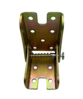 Beefed Up Hidden Door Hinges With Self Locking Folding Lift Support, showcasing steel construction and spring mechanism.