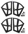 Double Layer Shoe Cabinet Hinges Kit With Four ABS Hinge Units And Twenty Installation Accessories