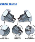 Heavy Duty Car Floor Jack Handle Bolts For 3 Ton And 4 Ton Hydraulic Jacks featuring smooth non-threaded tip and precision thread cut.