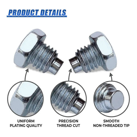 Heavy Duty Car Floor Jack Handle Bolts For 3 Ton And 4 Ton Hydraulic Jacks featuring smooth non-threaded tip and precision thread cut.