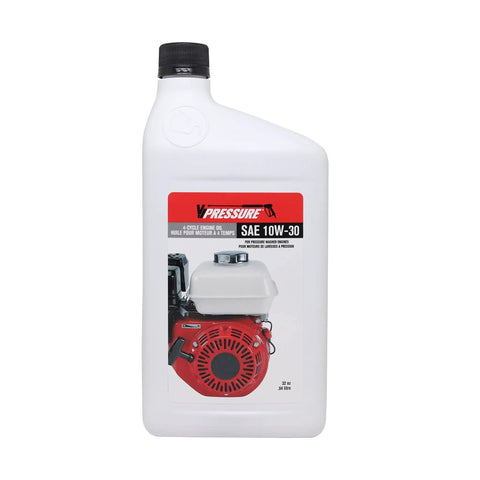 Pressure Washer Starter Kit Pro No Fuss All In One With Non Detergent Pump Oil 4-cycle engine oil container