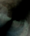 Abstract blurred image with dark colors, possibly showing a close-up texture or surface.