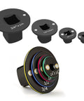 2026 Upgraded Low-Profile Impact Socket Adapter Set Lets You Get Into Tight Spots With Ease. 4-Piece Drive Reducer Kit, chrome vanadium steel