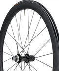 105 WH RS710 C46 Carbon Road Wheel Tubeless Ready Black Rear 46mm Rim 21mm Internal Width 11 And 12 Speed Compatible