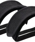 Two Pack Black Beam Strap Pedal Straps For Fixed Gear Bikes And Cleats, Durable Foot Straps, Toe Clip Style, Secure Fit