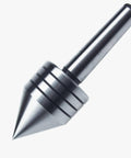MT2 Live Center For Wood Lathe, Heavy Duty Tailstock Center With Number Two Morse Taper, 2-1/2 Inch By 1-11/16 Inch Diameter