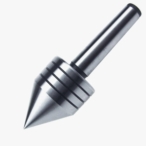 MT2 Live Center For Wood Lathe, Heavy Duty Tailstock Center With Number Two Morse Taper, 2-1/2 Inch By 1-11/16 Inch Diameter