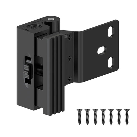 Built Tough Heavy Duty Door Reinforcement Lock For Inward Swinging Doors Screw Mounted Safety Latch With 800 Lb Strength Aluminum
