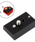 Dovetail Mounting Plate For Telescopes Universal Metal Premium Accessories Easy Install Narrow Rail Plate close-up