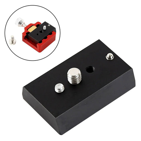Dovetail Mounting Plate For Telescopes Universal Metal Premium Accessories Easy Install Narrow Rail Plate close-up