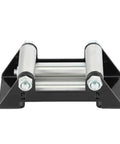 10 Inch Heavy Duty Winch Cable Roller Fairlead for Side by Side Vehicles 125mm Bolt Hole Distance Durable Iron Construction