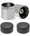 2 Pack Axle Bearing Protectors With Dust Covers, 1.98 Inch Chrome Steel Bars, durable hub protector for trailer and car wheels