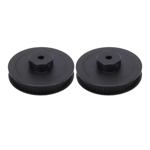 Built Tough Aluminum Alloy Single Groove Web Sheave 6mm V Belt Pulley With Slick Matte Coating for garage sync drive install