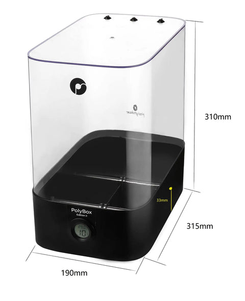 Heavy Duty Spool Case Keep Your 3D Filament Squeaky Dry By Blocking Humidity To Dodge Stringing And Keep Prints Flawless Across Every Project Made Tough For Everyday One And Three Kilogram Reels