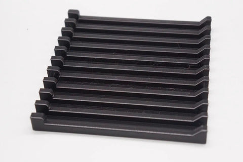 Parallels Holder For 1/4 Inch Parallels, 10-Count Capacity, Heavy Duty 3D Printed Durable Composite Organizer For Workshop Tools, Easy Access Storage Tray For Machinist Gear