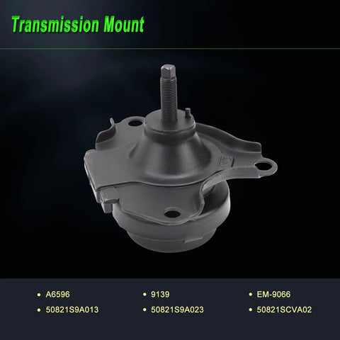 Close-up of a transmission mount from the Honda CRV Engine Motor Mount Set Of 4 For 2002 2003 2004 2005 2006 2.4L Auto Transmission