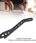 Two Pack ABS Push Sticks For Woodworking Heavy Duty Safety Pushers with ergonomic handle and black design