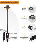 Outdoor Brass Pathway Lights Built To Last With Solid Brass Construction For Low Voltage Landscape Lighting Wired 12V Walkway LED