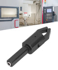 Beefy Alloy Steel CNC Bar Puller For Lathes with Hardened Handle and Integrated Jaws, shown with CNC machine background