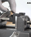 4 Inch Vise Mount Metal Brake Bender Attachment For 14 Gauge Steel And 1 Eighth Inch Aluminum Removable Finger Dies Magnetic