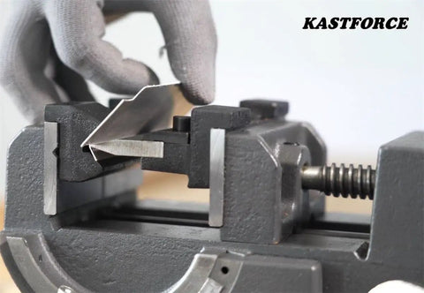 4 Inch Vise Mount Metal Brake Bender Attachment For 14 Gauge Steel And 1 Eighth Inch Aluminum Removable Finger Dies Magnetic
