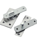 Beefy Heavy Duty Stainless Steel Pivot Hinge For Wood Doors Up And Down Murphy Door Systems Built To Last With Smooth Rotation And Easy Replacement Of Worn Hinges, stainless steel close-up