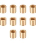 Self Lubricating Sintered Bronze Bearing Sleeve With 8mm Bore And 12mm OD And 12mm Length Wear Resistant Maintenance Free Bushings 10 Pack