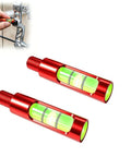 Pro Grade Archery Bow Leveler Tool For Precision Sight Rest And D Loop Alignment Lightweight Aluminum Screw In Leveling Device