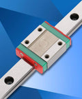 Tiny 12mm Mini Linear Rail With Four Point Ball Retainer And Built In Lubrication System Includes 450mm Rail for precise machinery motion