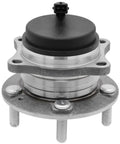 Rear Wheel Hub Bearing Assembly For FWD Only Fits Santa Fe 2007-2020, made of durable metal, front view.