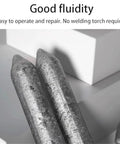 Close-up of Low Temperature Aluminum Welding Rod Fix It Rod With Powder Core Flux Easy Melt For Stainless Steel Iron Aluminum And Other Metals
