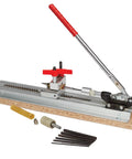Pen Press XL For Assembly And Disassembly, This Handy All In One Tool Lets You Press Pen Parts Together Or Take Them Apart, Adjustable Sled And Handle For Easy DIY Pen Making shown with disassembly rods and bushings.