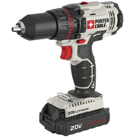 Hardcore 20 Volt Max Cordless Power Tool Combo Kit Four Piece Set includes a powerful drill driver with 20V lithium battery.