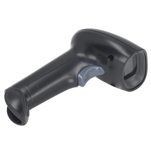 USB Wired Handheld Barcode Scanner with CMOS Sensor for 1D 2D and QR Codes Fast with Push Trigger Scanning