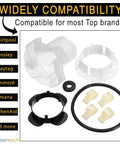 285811 Medium Cam Agitator Repair Kit with cogs, cam, seal, washers for Whirlpool, Kenmore washers, easy install, durable parts