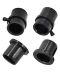 Flange Bearing Bushing Kit For MTD Cub Cadet Troy-Bilt Lawn Mower Replacement 741-0990, black bushings with fittings